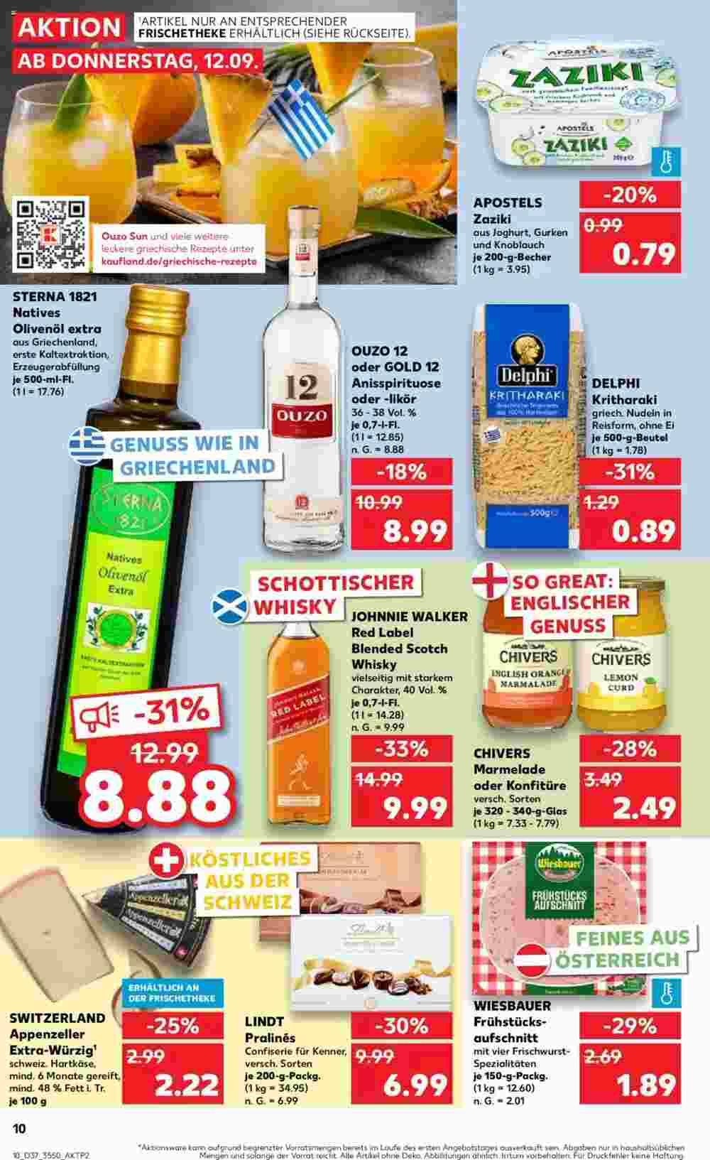 Kaufland Prospekt (ab 12.09.2024) zum Blättern - Seite 10