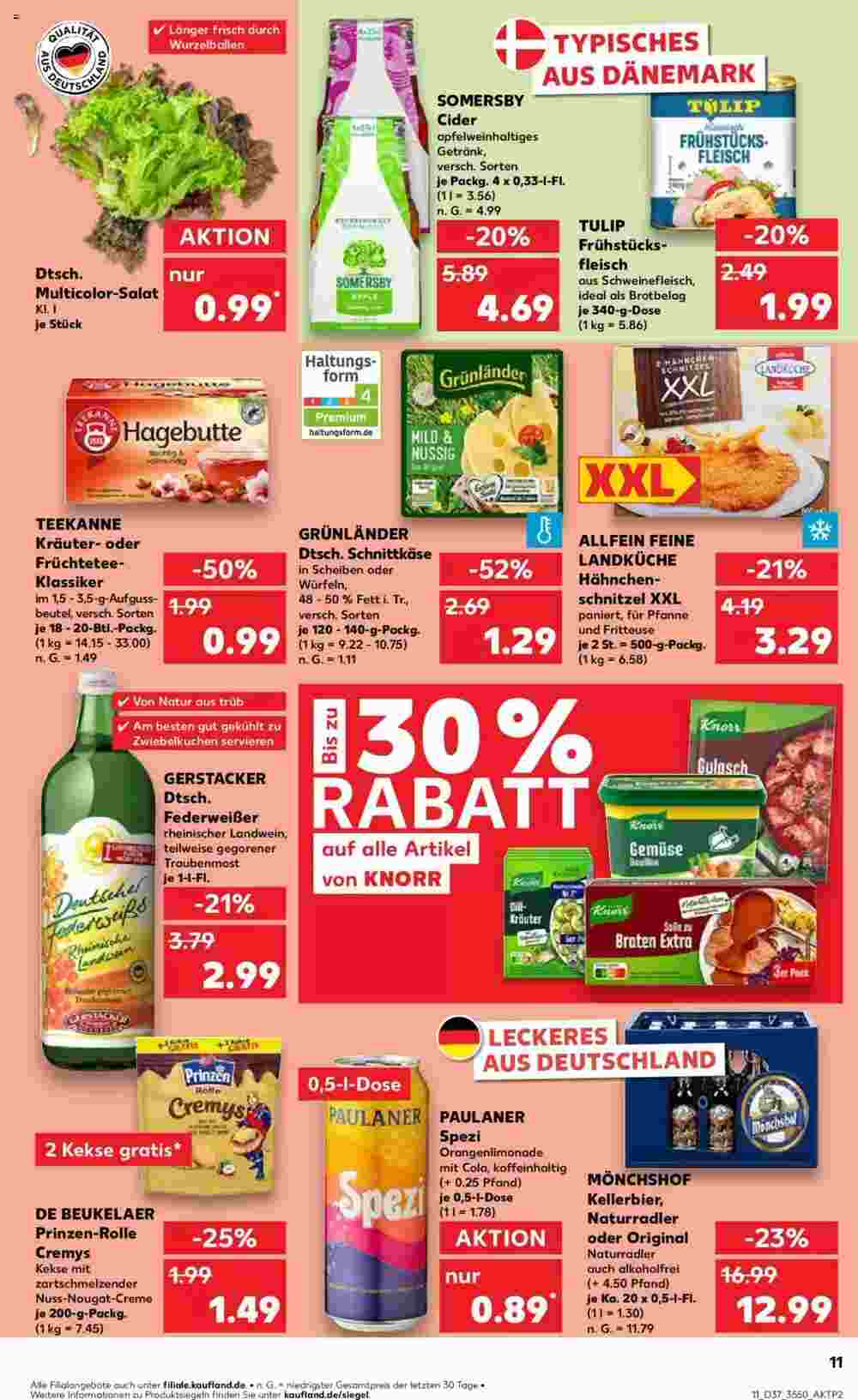 Kaufland Prospekt (ab 12.09.2024) zum Blättern - Seite 11