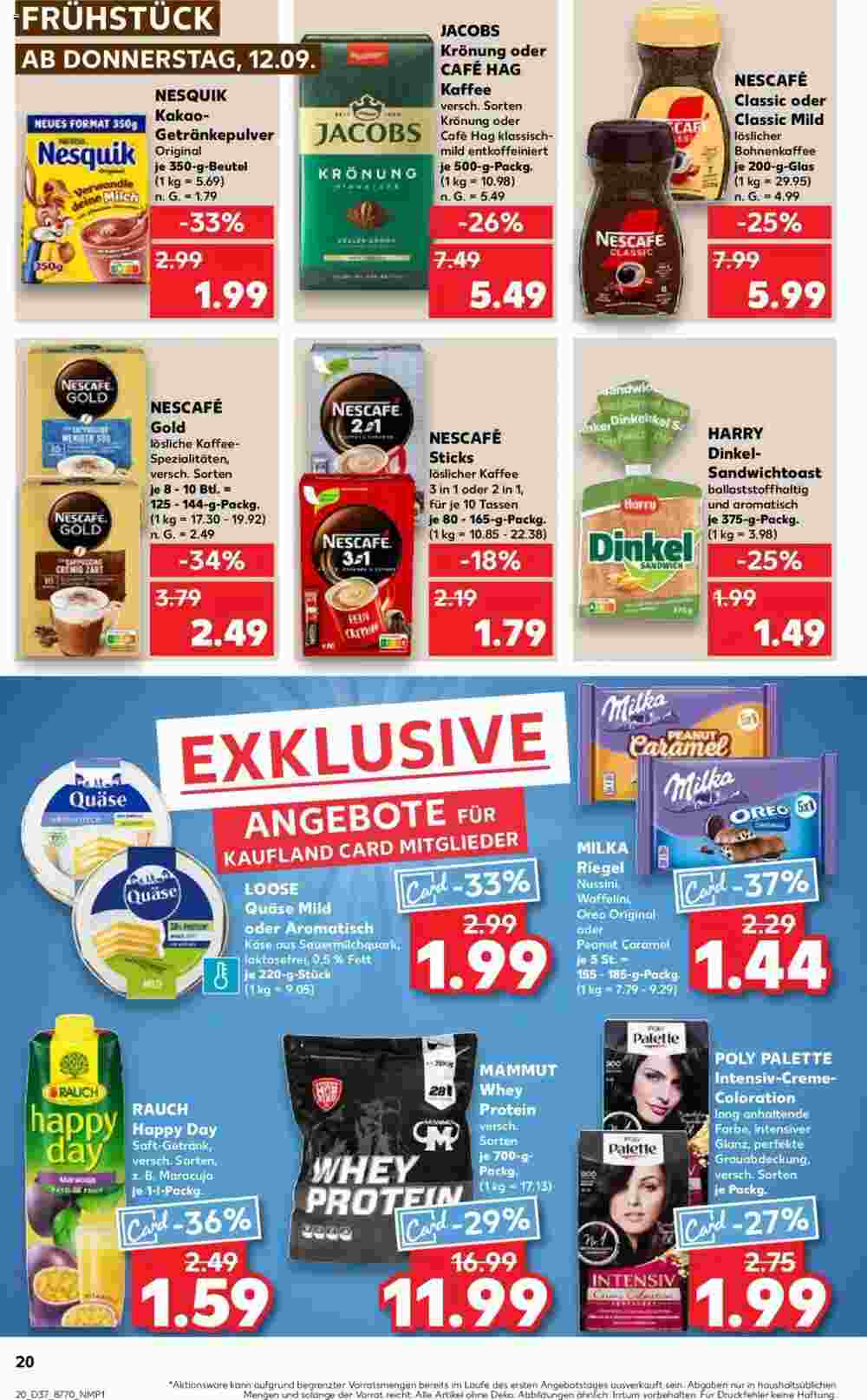 Kaufland Prospekt (ab 12.09.2024) zum Blättern - Seite 20