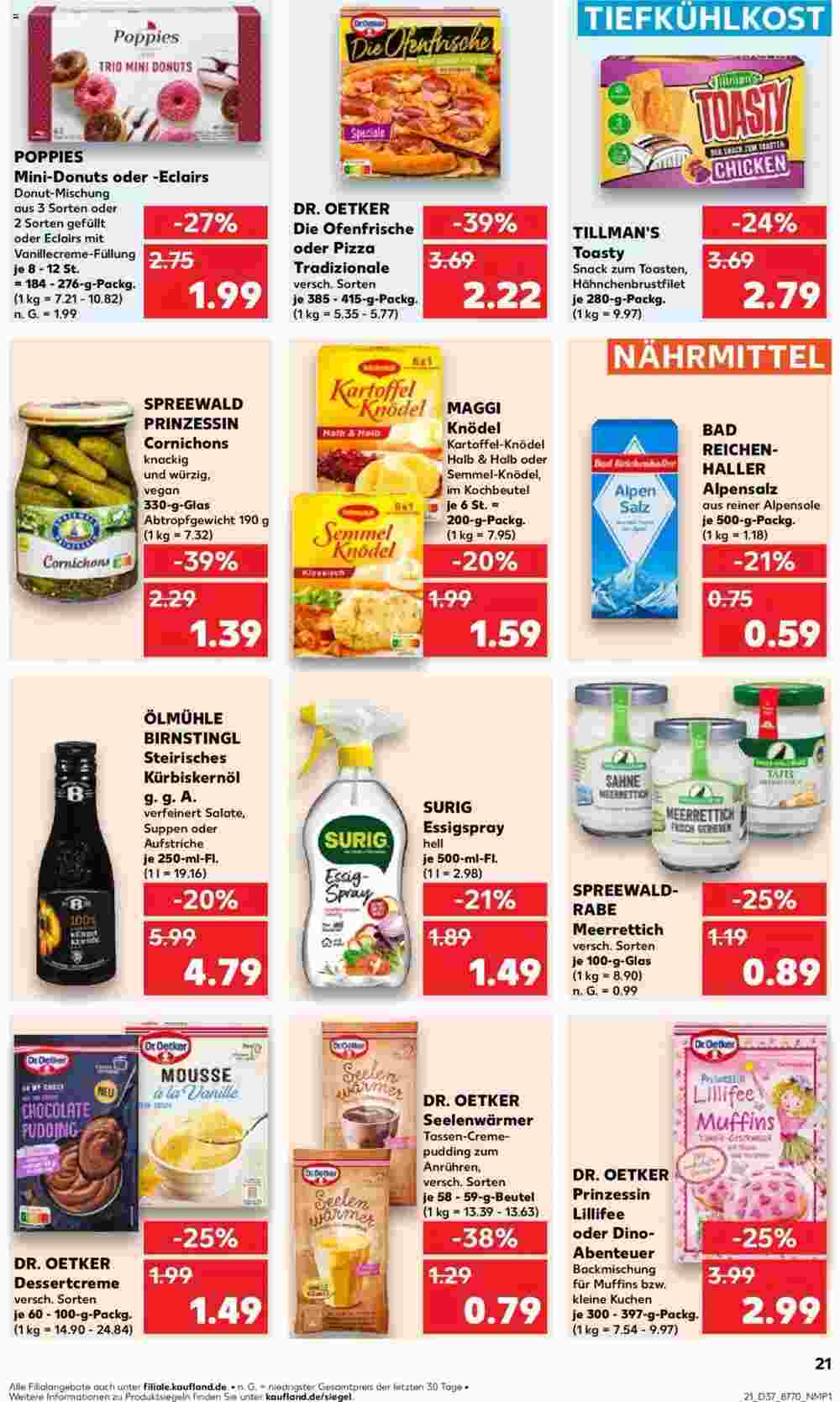 Kaufland Prospekt (ab 12.09.2024) zum Blättern - Seite 21