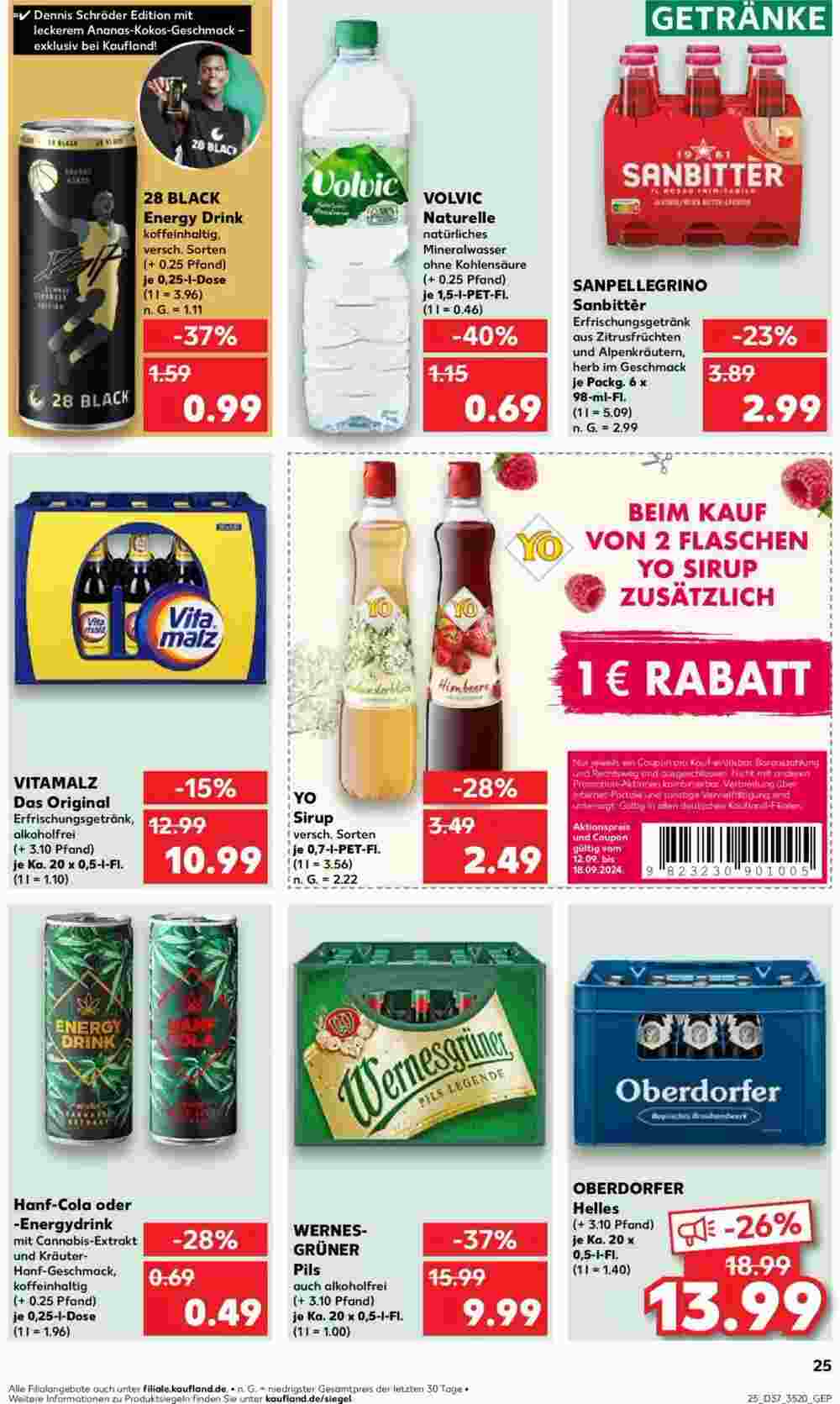 Kaufland Prospekt (ab 12.09.2024) zum Blättern - Seite 25