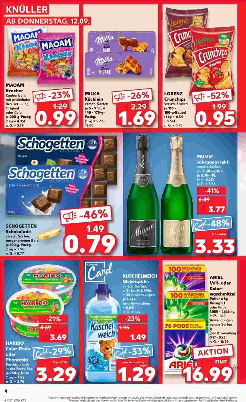 Kaufland Prospekt (ab 12.09.2024) zum Blättern - Seite 4