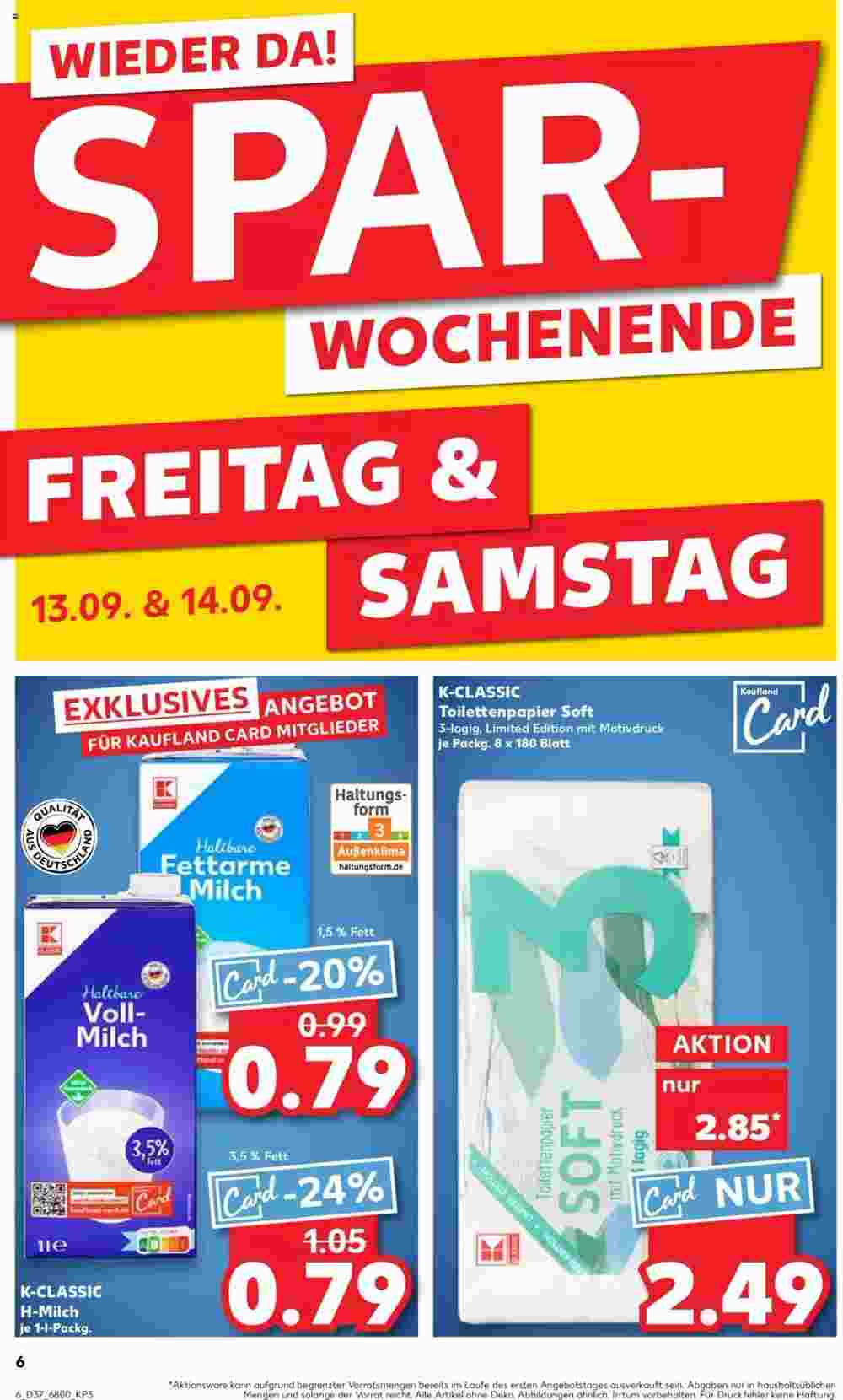 Kaufland Prospekt (ab 12.09.2024) zum Blättern - Seite 6