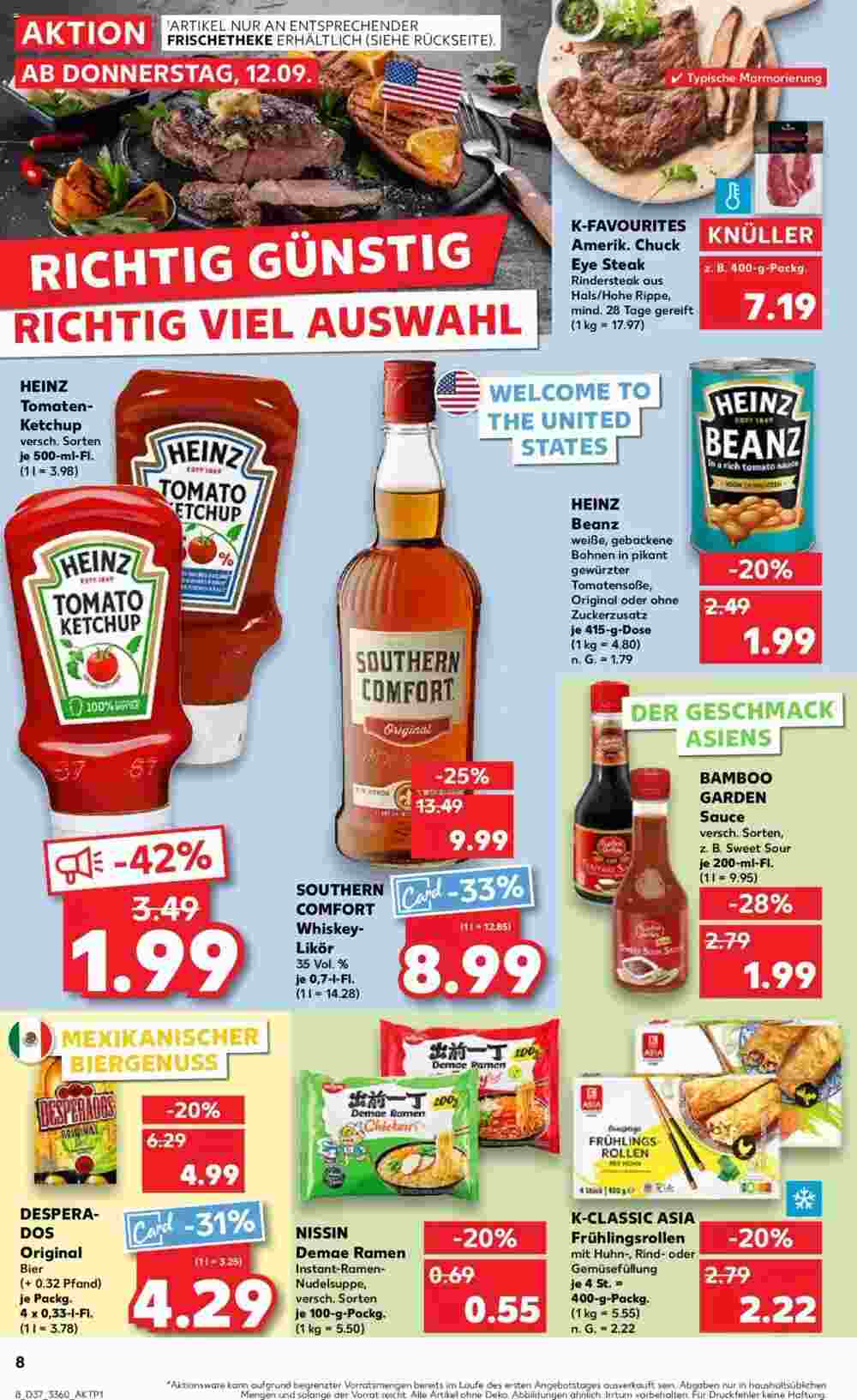 Kaufland Prospekt (ab 12.09.2024) zum Blättern - Seite 8