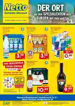 Netto Getränke Discount Prospekt (ab 15.09.2024) zum Blättern