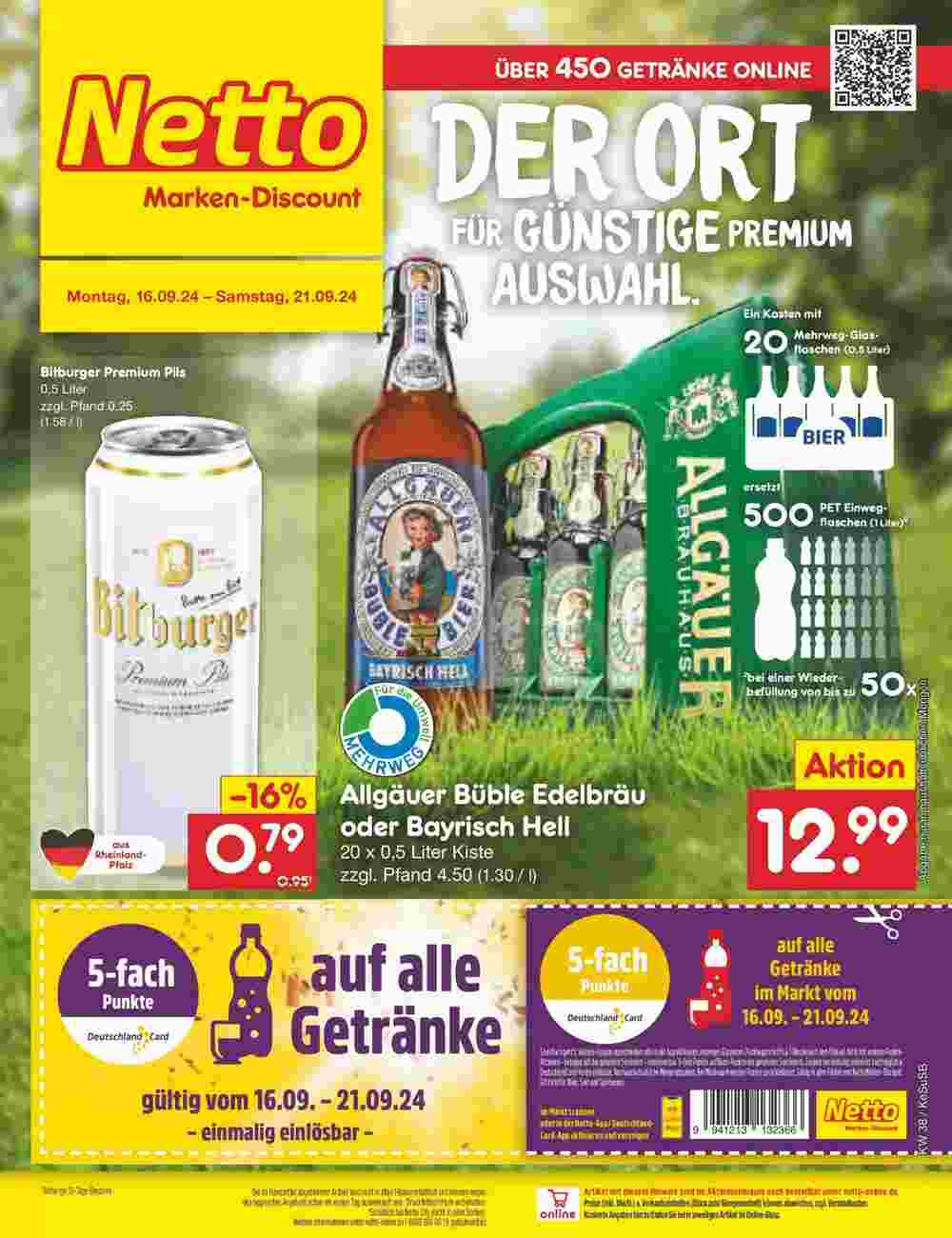 Netto Marken-Discount Prospekt (ab 15.09.2024) zum Blättern - Seite 17