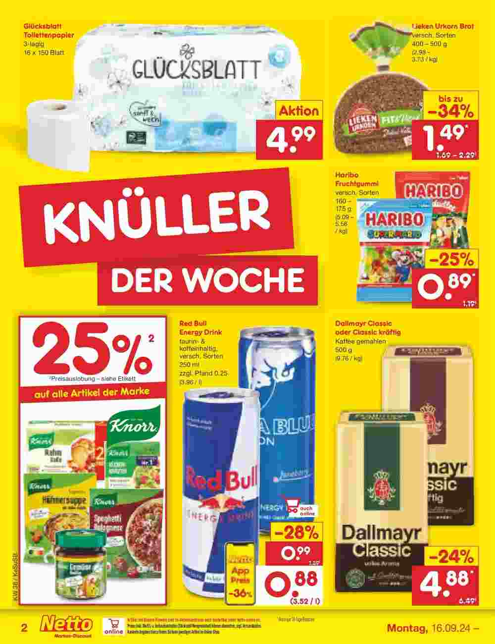 Netto Marken-Discount Prospekt (ab 15.09.2024) zum Blättern - Seite 2