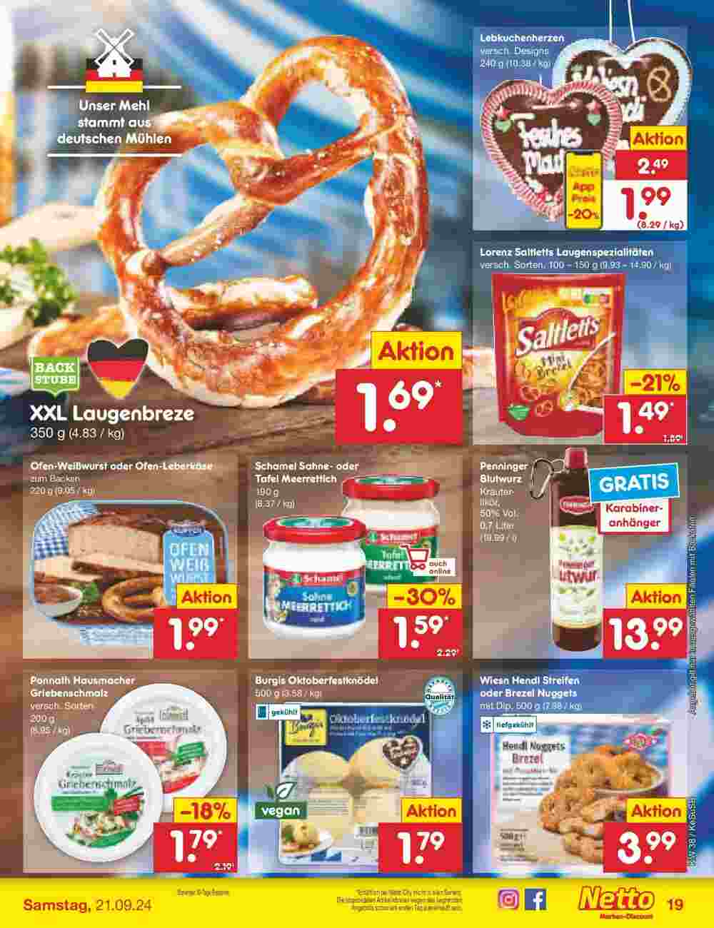 Netto Marken-Discount Prospekt (ab 15.09.2024) zum Blättern - Seite 23