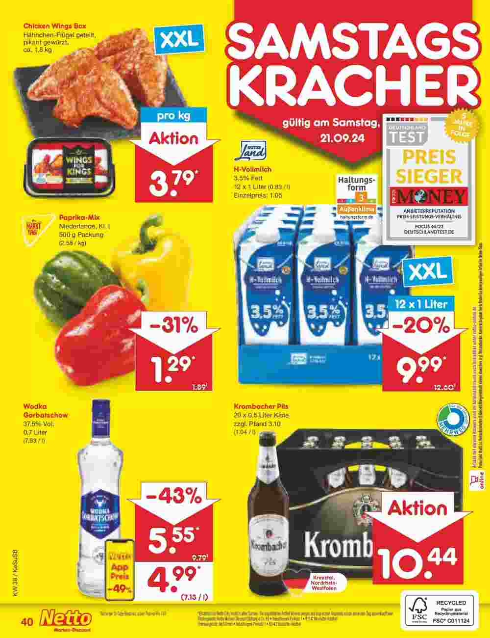 Netto Marken-Discount Prospekt (ab 15.09.2024) zum Blättern - Seite 50