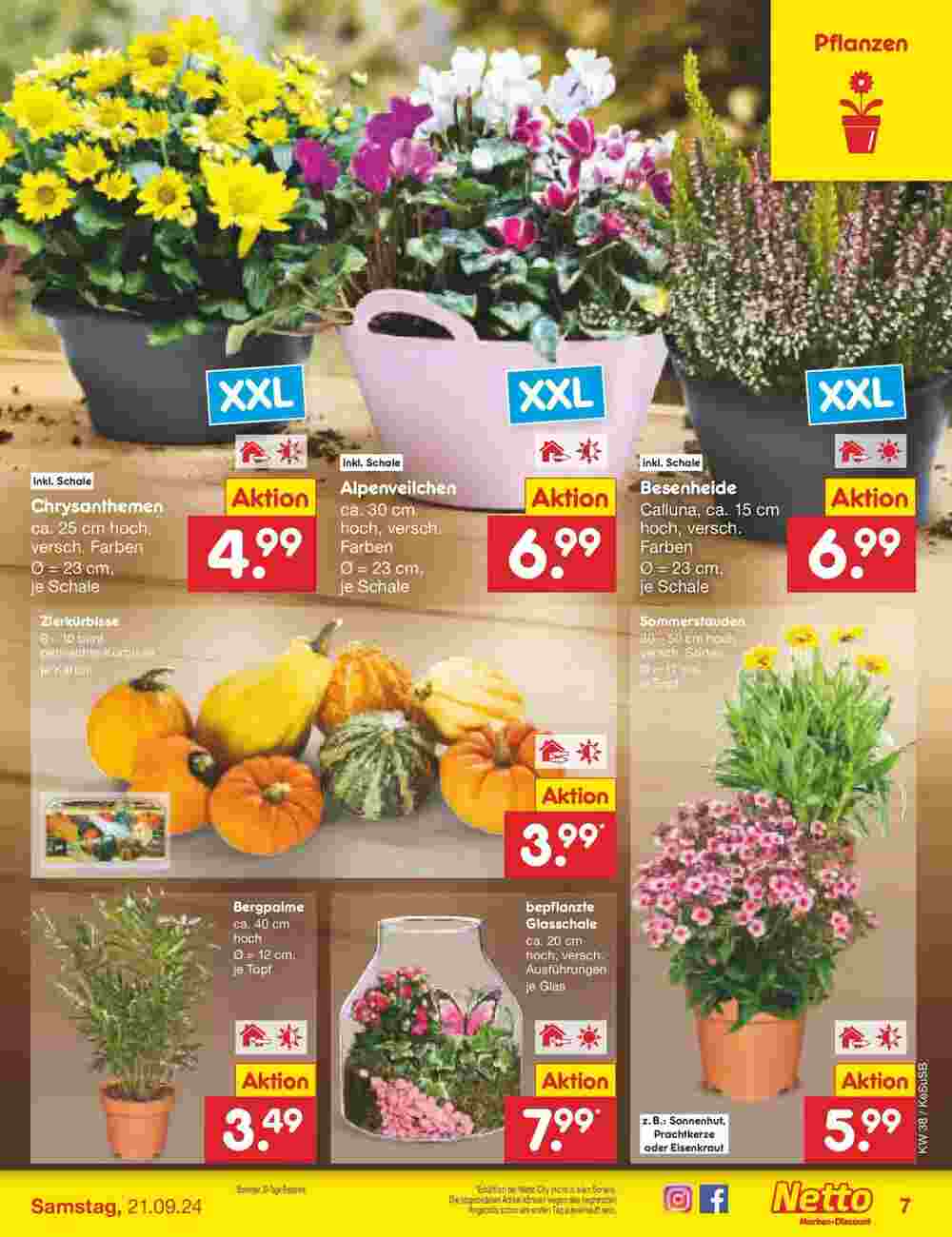 Netto Marken-Discount Prospekt (ab 15.09.2024) zum Blättern - Seite 7