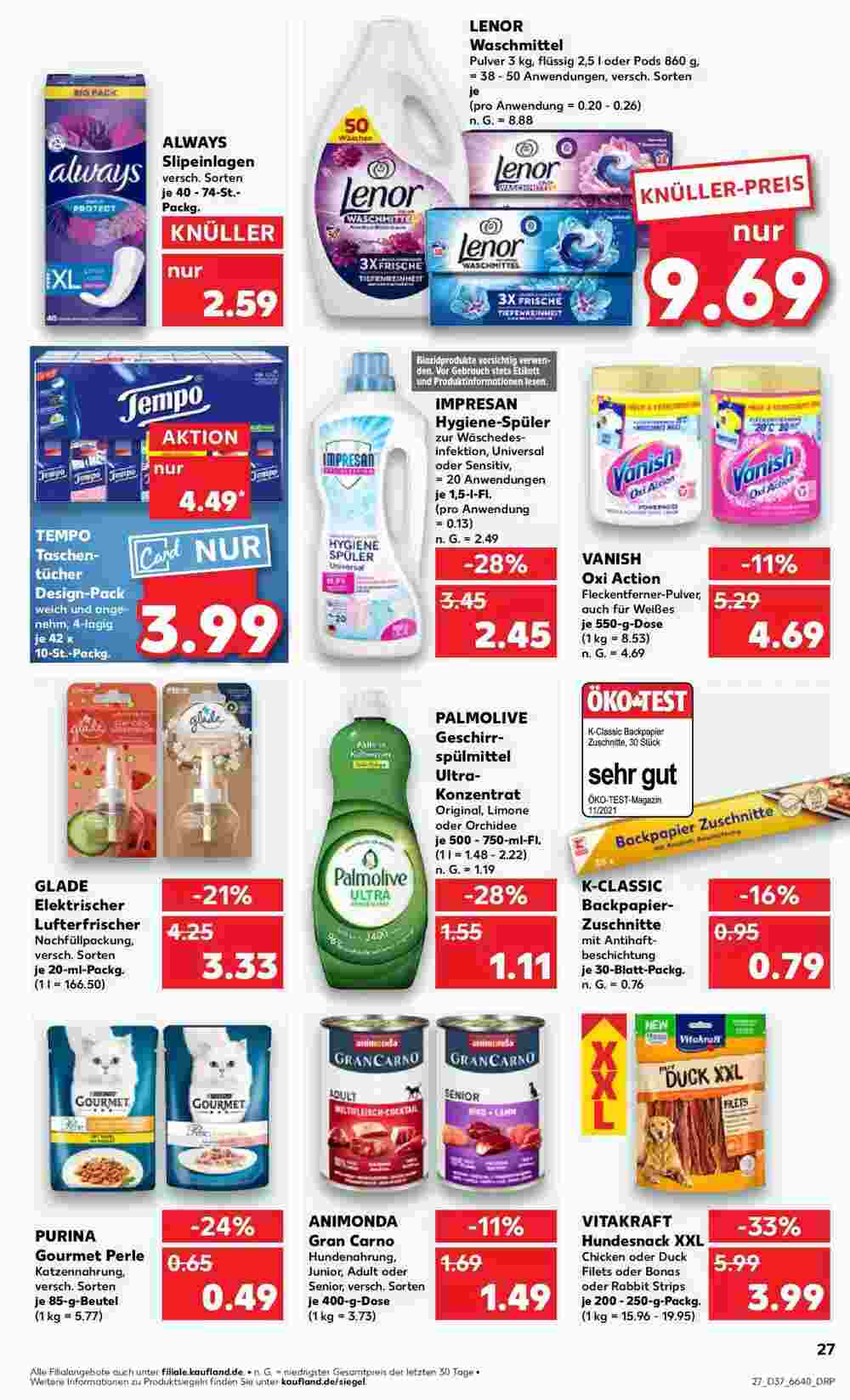 Kaufland Prospekt (ab 15.09.2024) zum Blättern - Seite 36