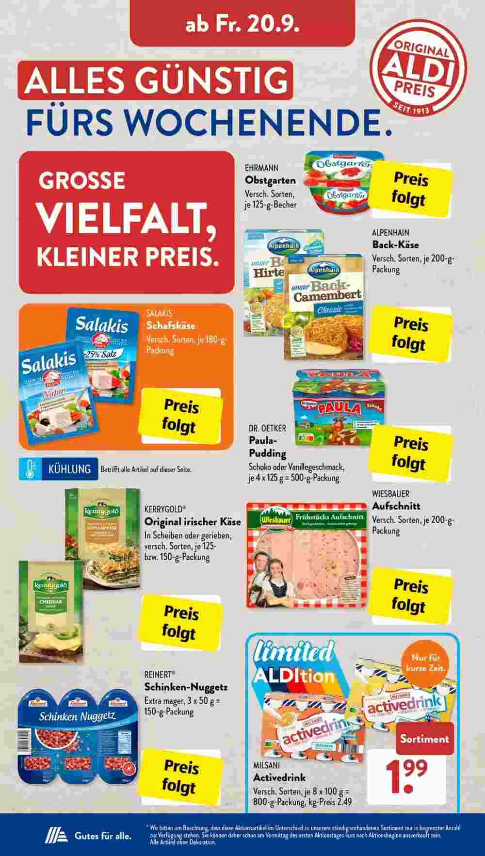 Aldi Süd Prospekt (ab 16.09.2024) zum Blättern - Seite 17