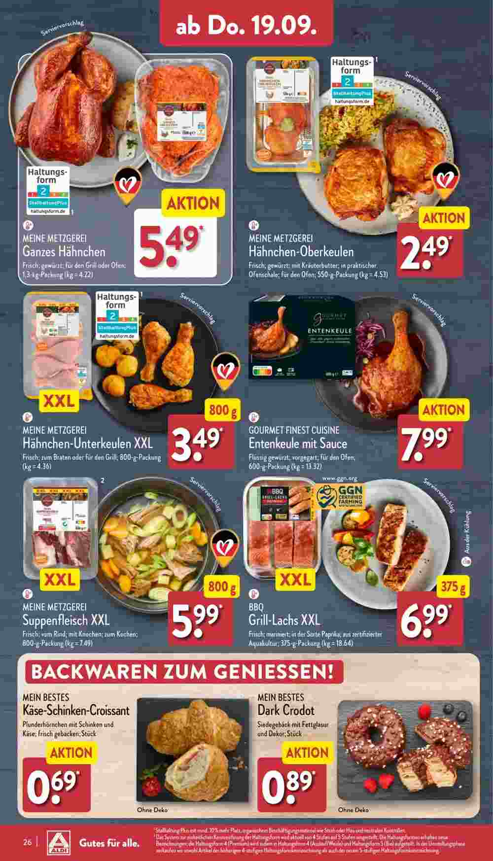 Aldi Nord Prospekt (ab 16.09.2024) zum Blättern - Seite 26