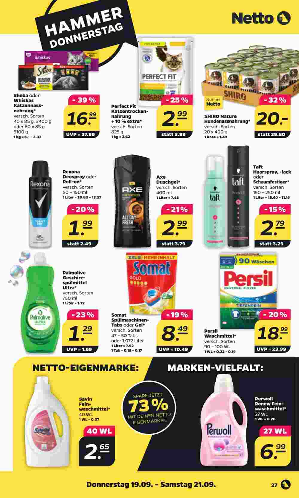 NETTO Prospekt (ab 16.09.2024) zum Blättern - Seite 31