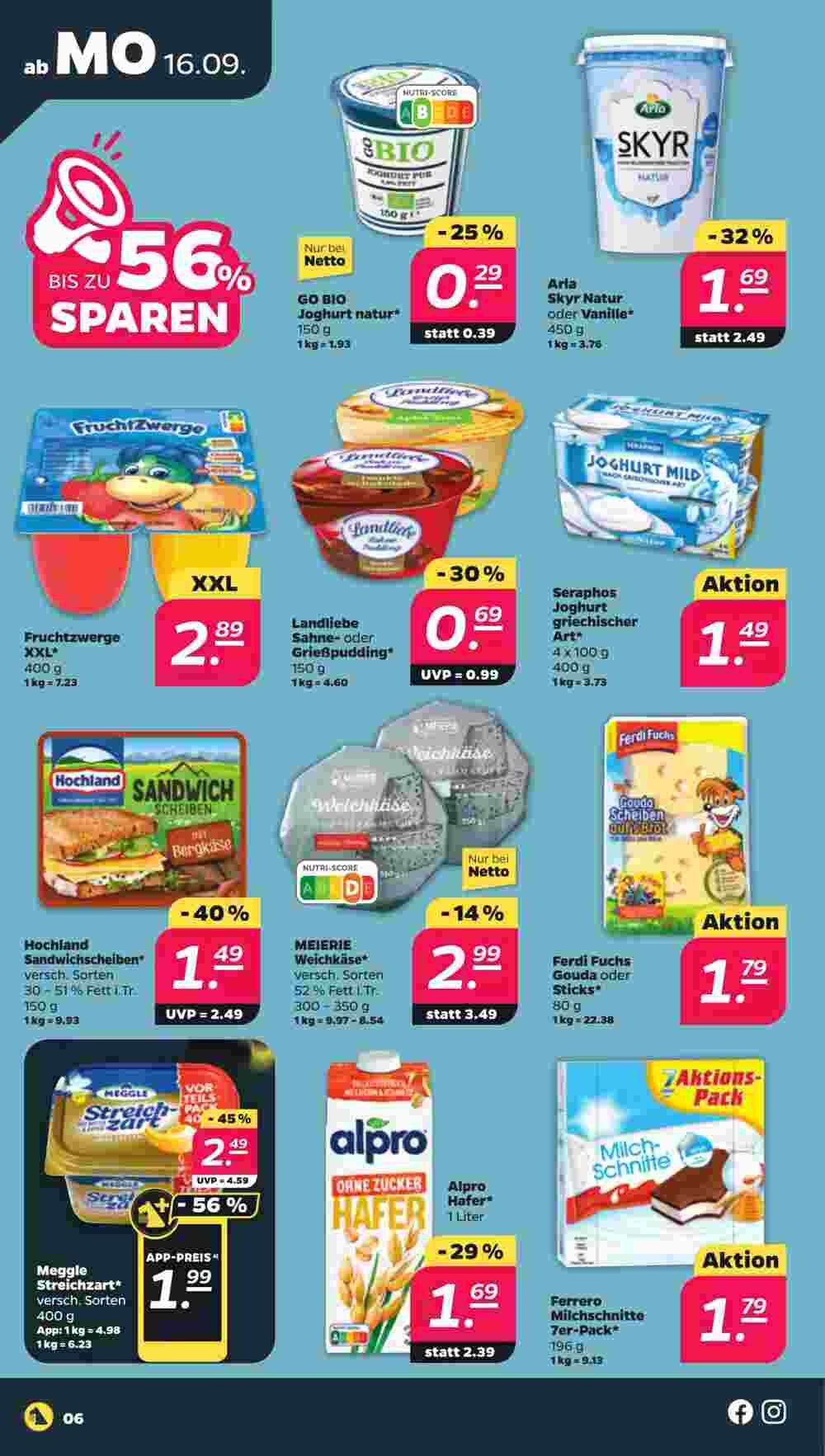 NETTO Prospekt (ab 16.09.2024) zum Blättern - Seite 6