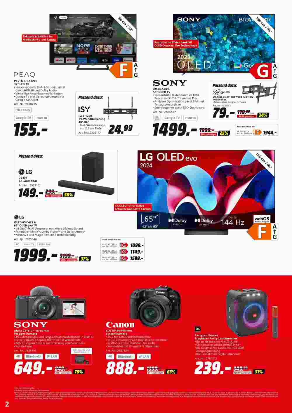 MediaMarkt Prospekt (ab 16.09.2024) zum Blättern - Seite 2