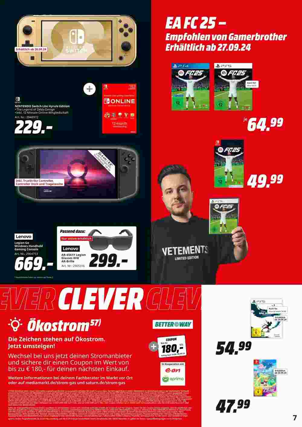 MediaMarkt Prospekt (ab 16.09.2024) zum Blättern - Seite 7