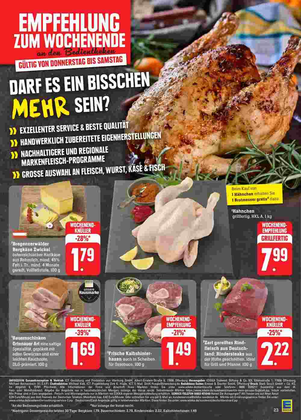 Edeka Stenger Prospekt (ab 16.09.2024) zum Blättern - Seite 29