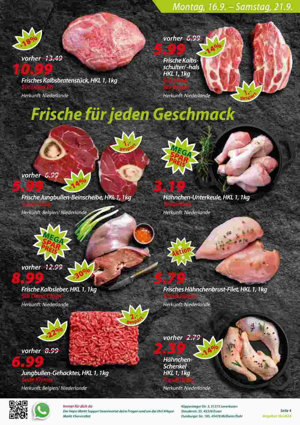 Hepsi-Markt Prospekt (ab 16.09.2024) zum Blättern - Seite 4