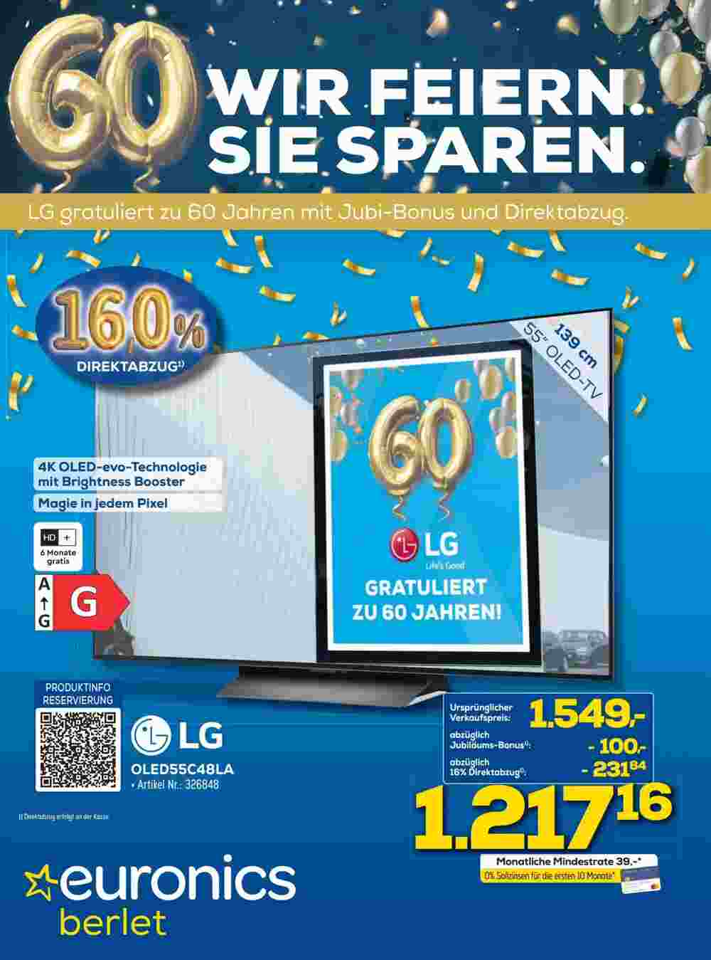 Euronics Prospekt (ab 21.09.2024) zum Blättern - Seite 1