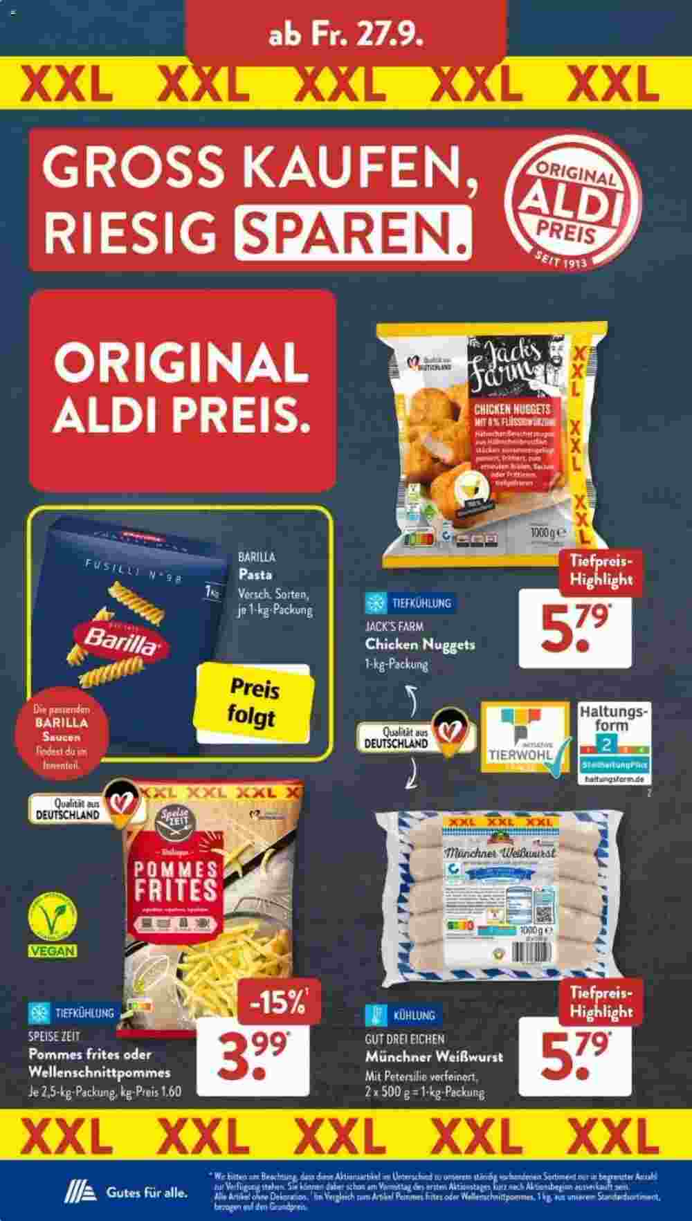 Aldi Süd Prospekt (ab 23.09.2024) zum Blättern - Seite 18