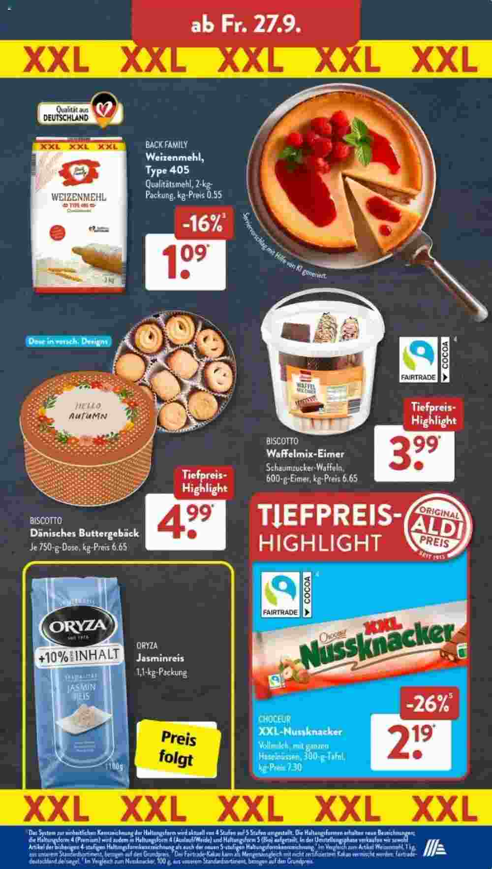 Aldi Süd Prospekt (ab 23.09.2024) zum Blättern - Seite 19