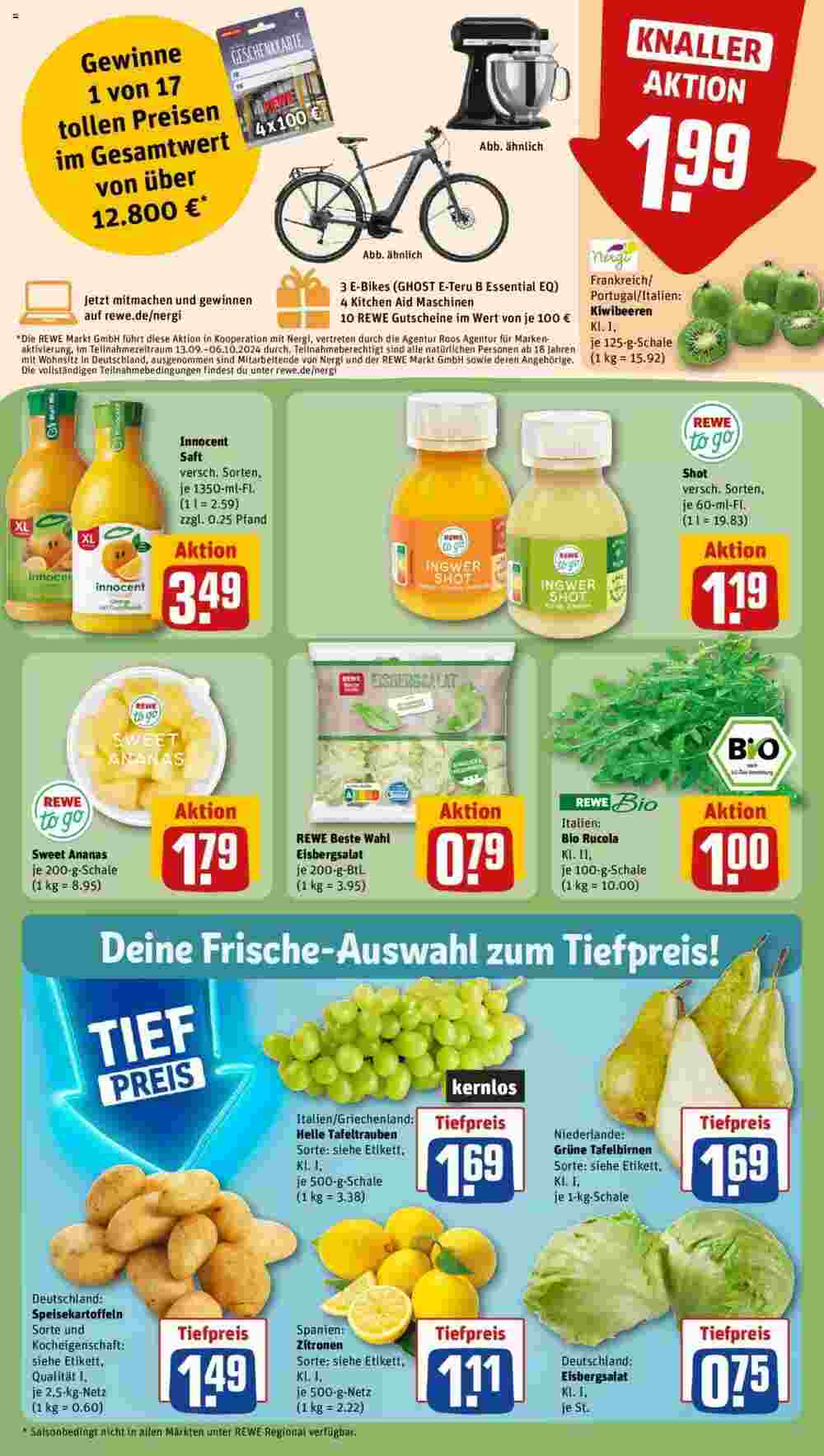 REWE Kaufpark Prospekt (ab 23.09.2024) zum Blättern - Seite 4