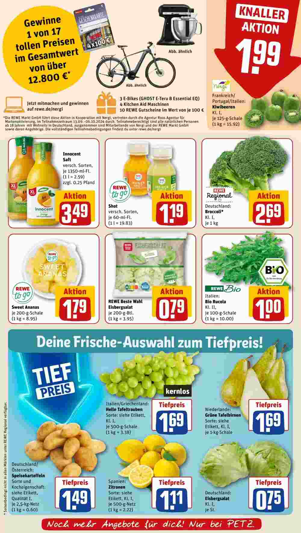 REWE PETZ Prospekt (ab 23.09.2024) zum Blättern - Seite 10