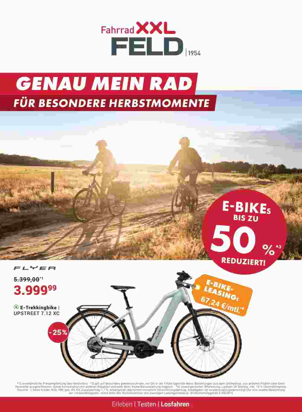 Fahrrad XXL Prospekt (ab 24.09.2024) zum Blättern - Seite 1