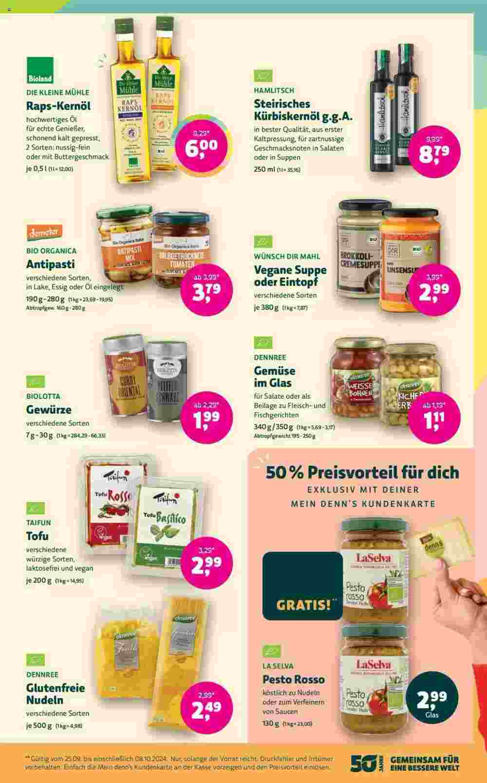 Biomarkt Prospekt (ab 25.09.2024) zum Blättern - Seite 9