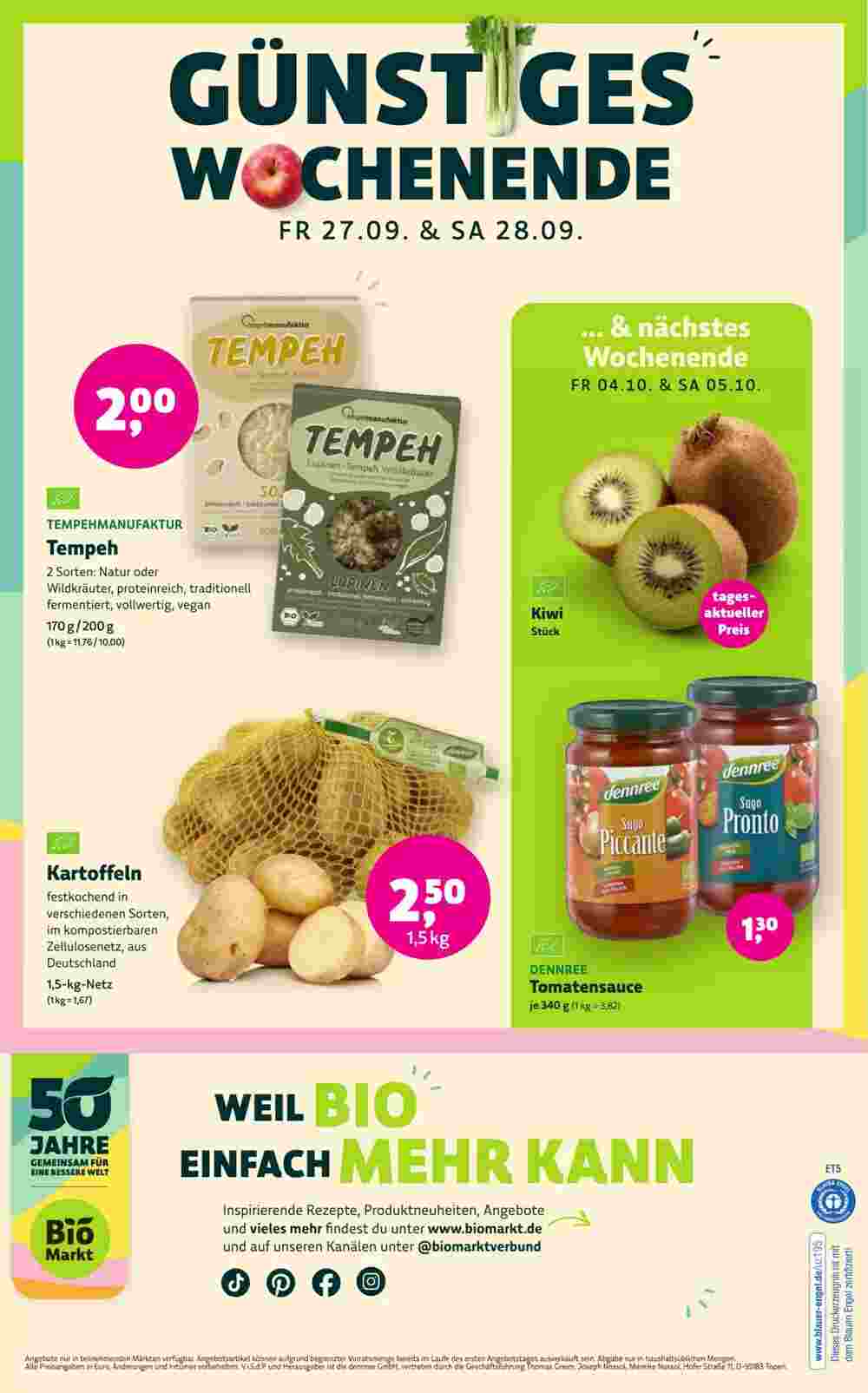 Denns BioMarkt Prospekt (ab 25.09.2024) zum Blättern - Seite 16