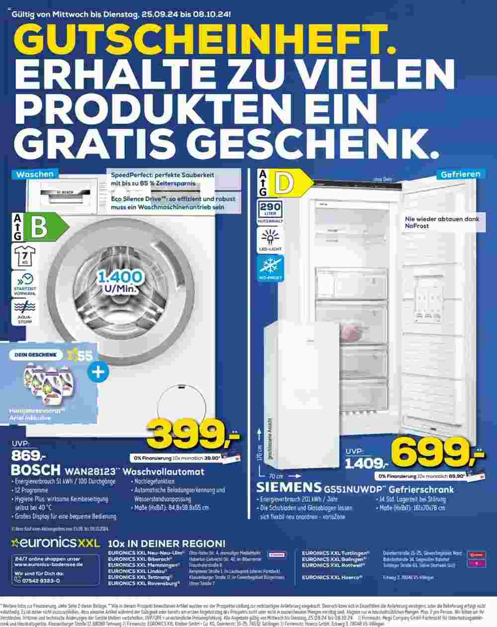 Euronics Prospekt (ab 25.09.2024) zum Blättern - Seite 16