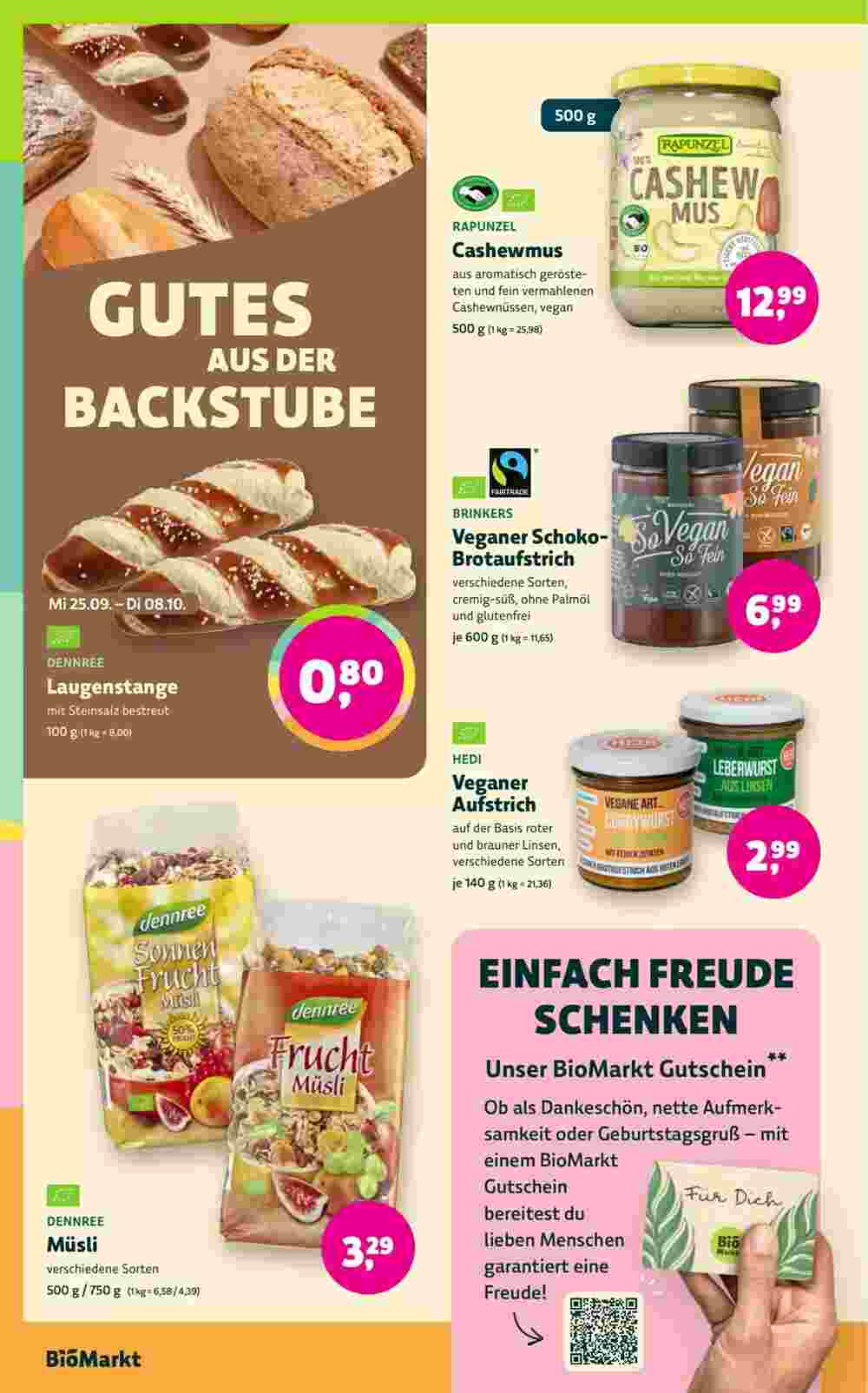 Landmann's Biomarkt Prospekt (ab 25.09.2024) zum Blättern - Seite 10