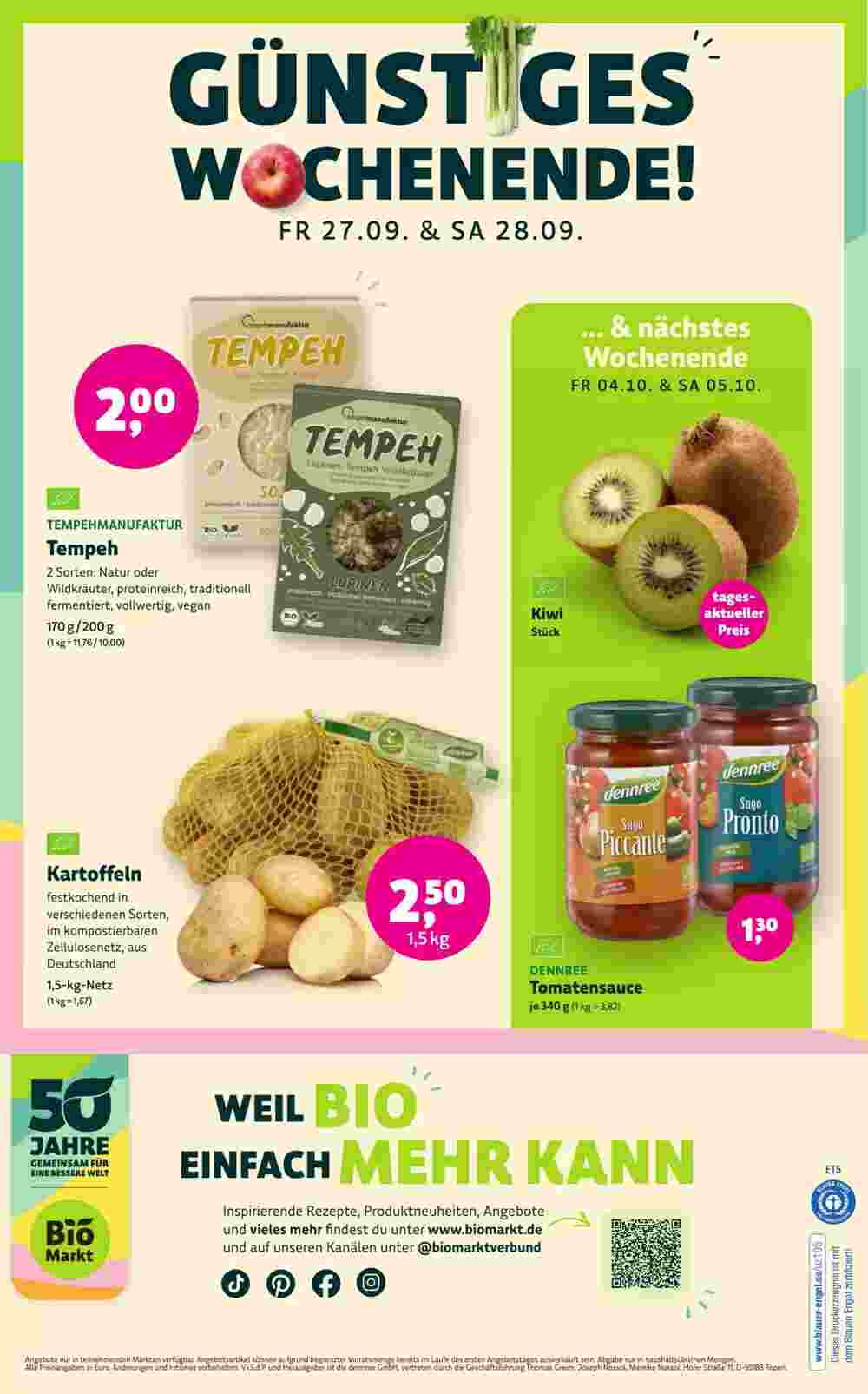 Landmann's Biomarkt Prospekt (ab 25.09.2024) zum Blättern - Seite 16