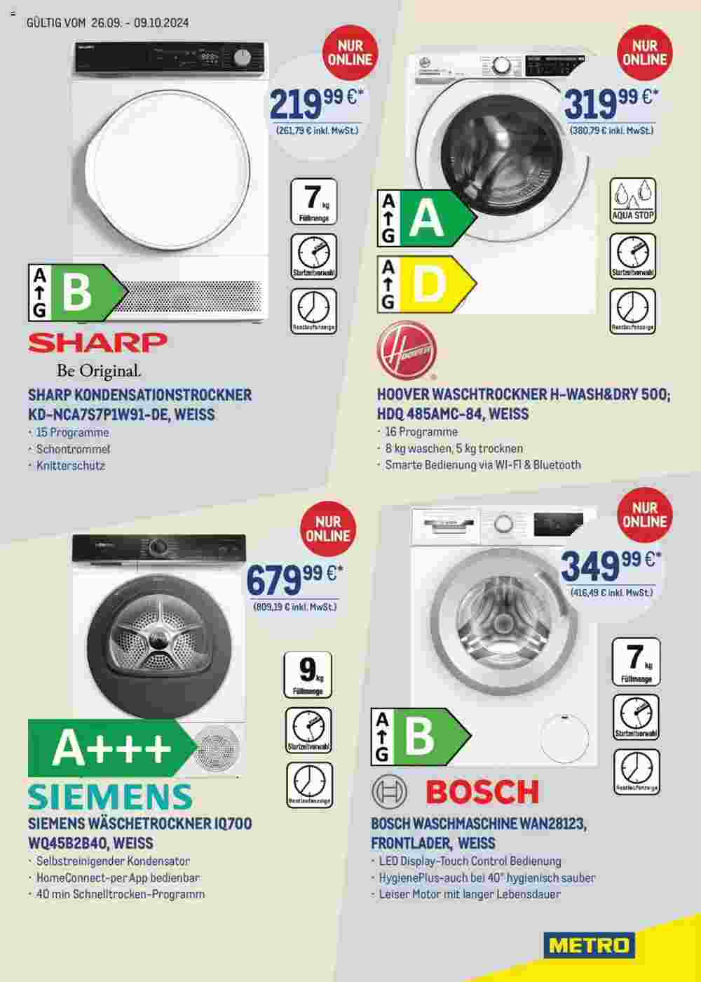 METRO Prospekt (ab 26.09.2024) zum Blättern - Seite 2