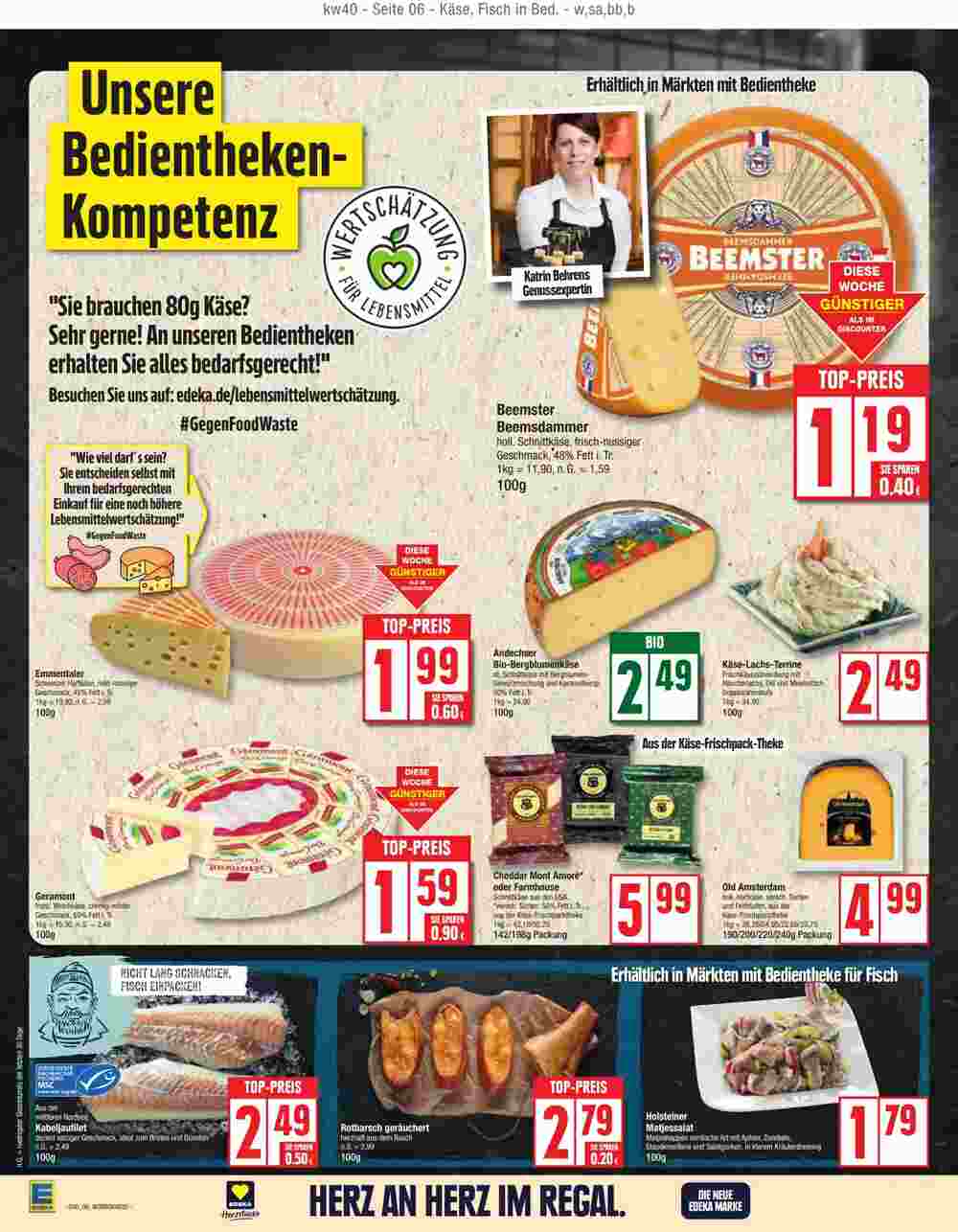 Edeka Stenger Prospekt (ab 30.09.2024) zum Blättern - Seite 6