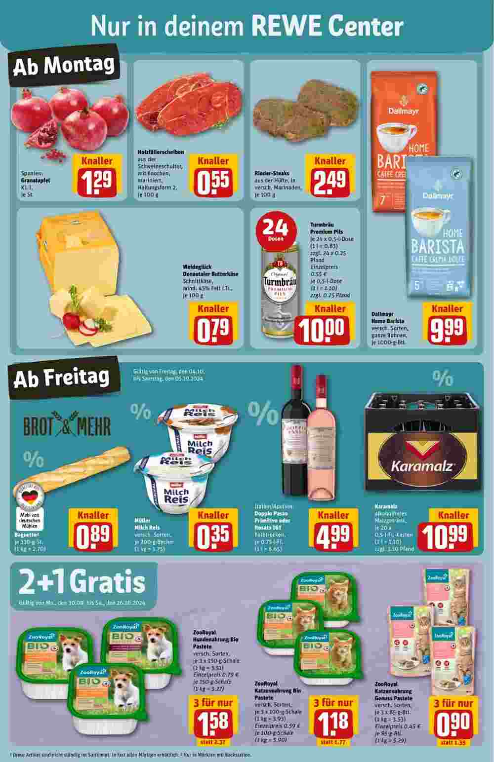 REWE Center Prospekt (ab 30.09.2024) zum Blättern - Seite 3