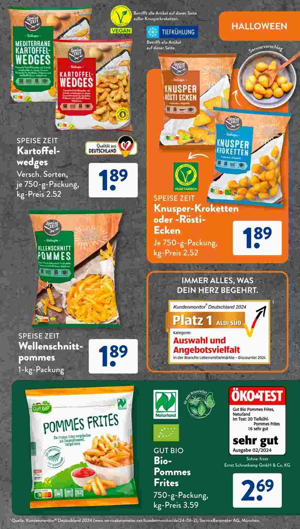 Aldi Süd Prospekt (ab 01.10.2024) zum Blättern - Seite 21