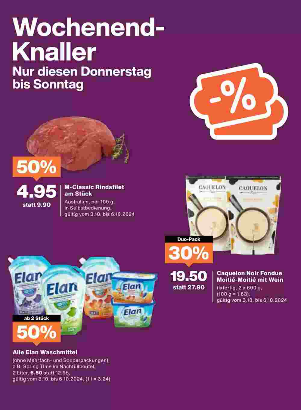 Migros Prospekt (ab 01.10.2024) zum Blättern - Seite 20