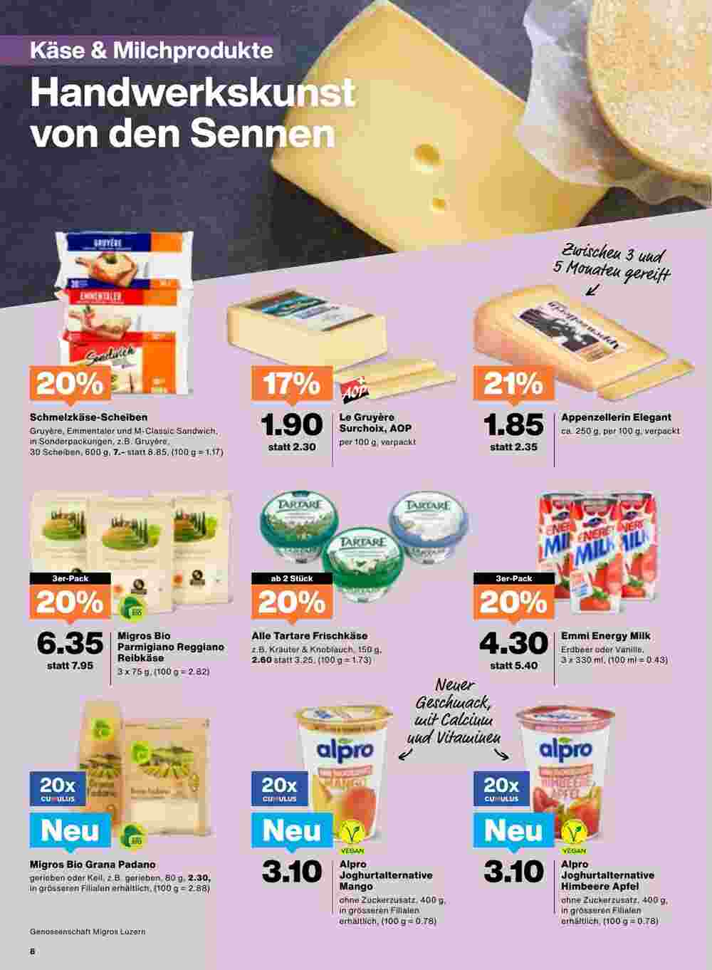 Migros Prospekt (ab 01.10.2024) zum Blättern - Seite 8