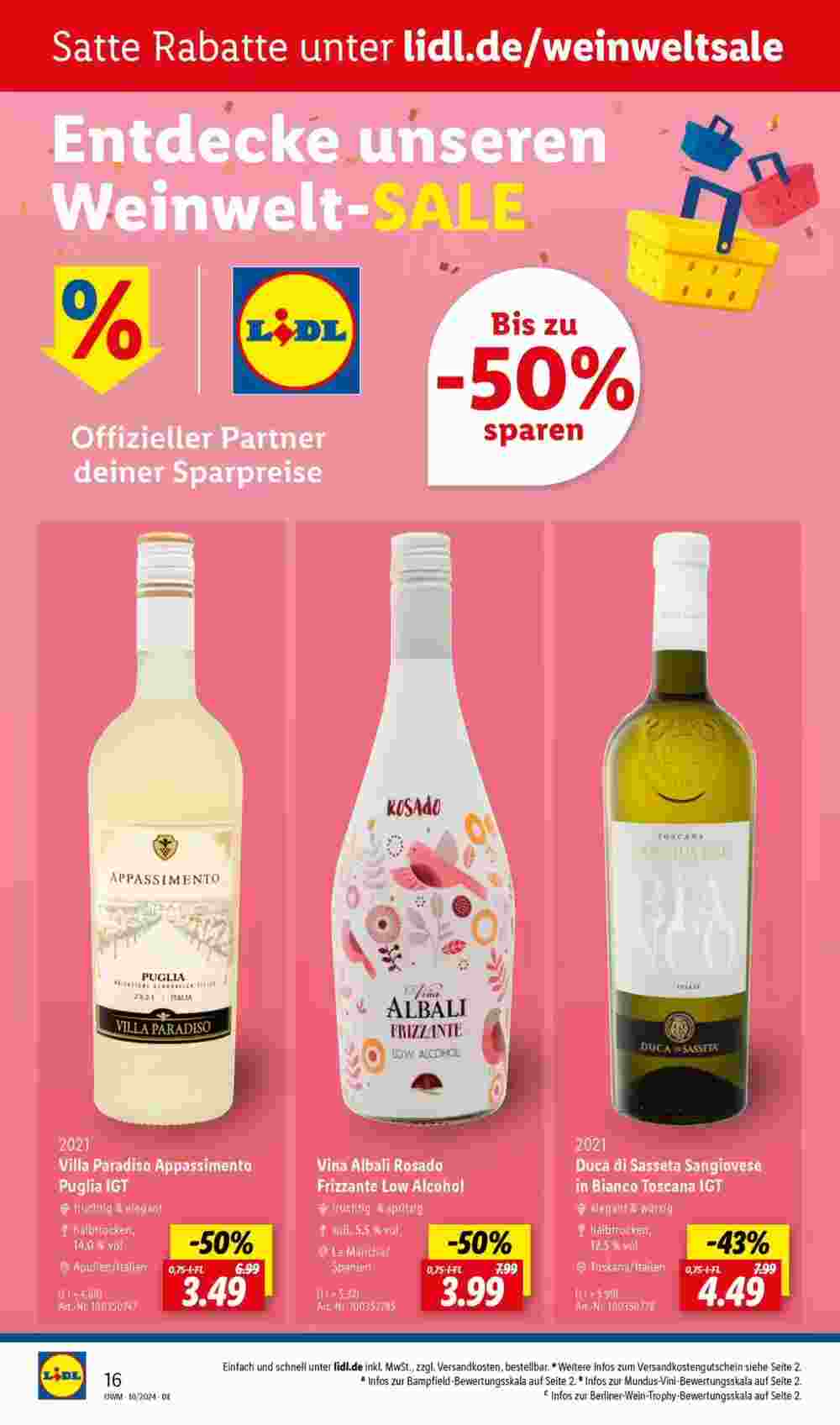 Lidl Prospekt (ab 01.10.2024) zum Blättern - Seite 16