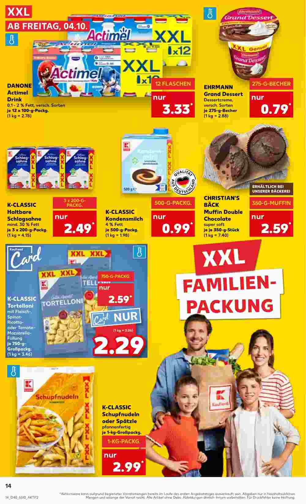 Kaufland Prospekt (ab 04.10.2024) zum Blättern - Seite 14