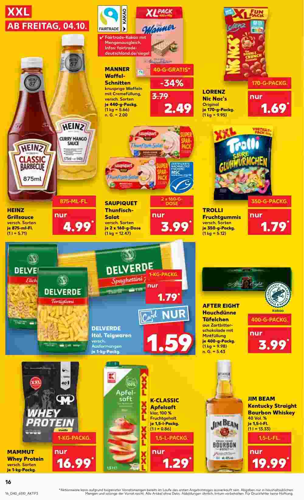 Kaufland Prospekt (ab 04.10.2024) zum Blättern - Seite 16