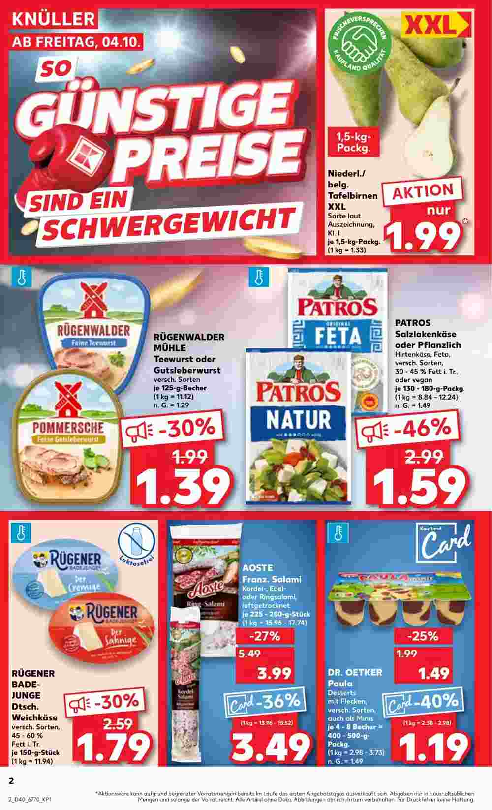 Kaufland Prospekt (ab 04.10.2024) zum Blättern - Seite 2