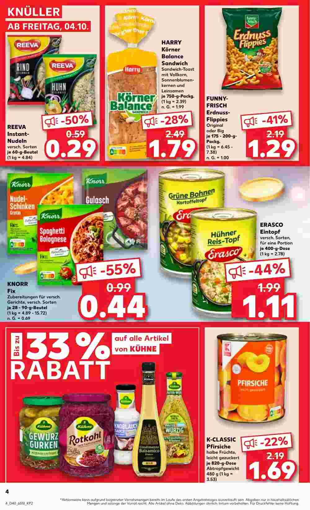 Kaufland Prospekt (ab 04.10.2024) zum Blättern - Seite 4