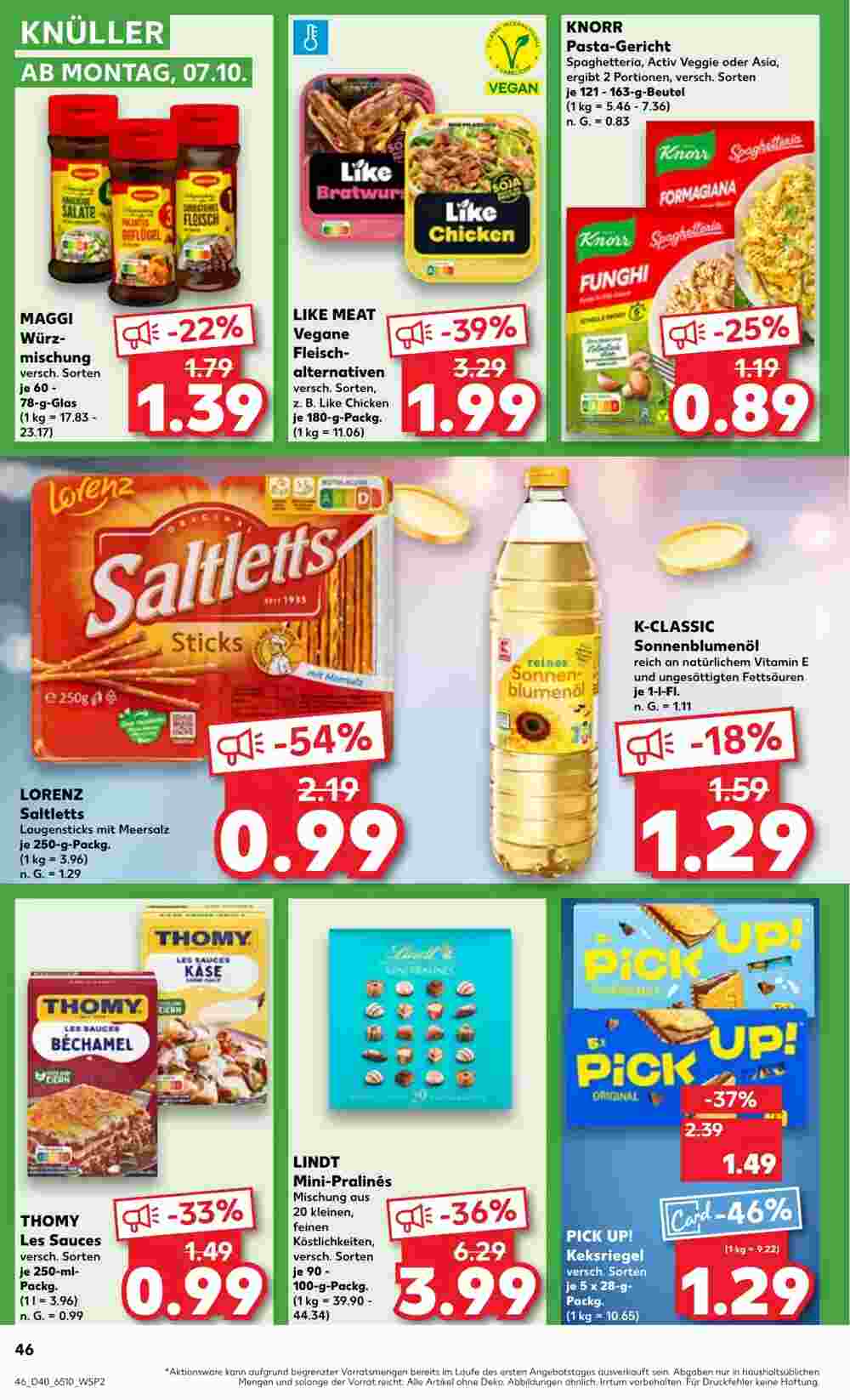 Kaufland Prospekt (ab 04.10.2024) zum Blättern - Seite 46