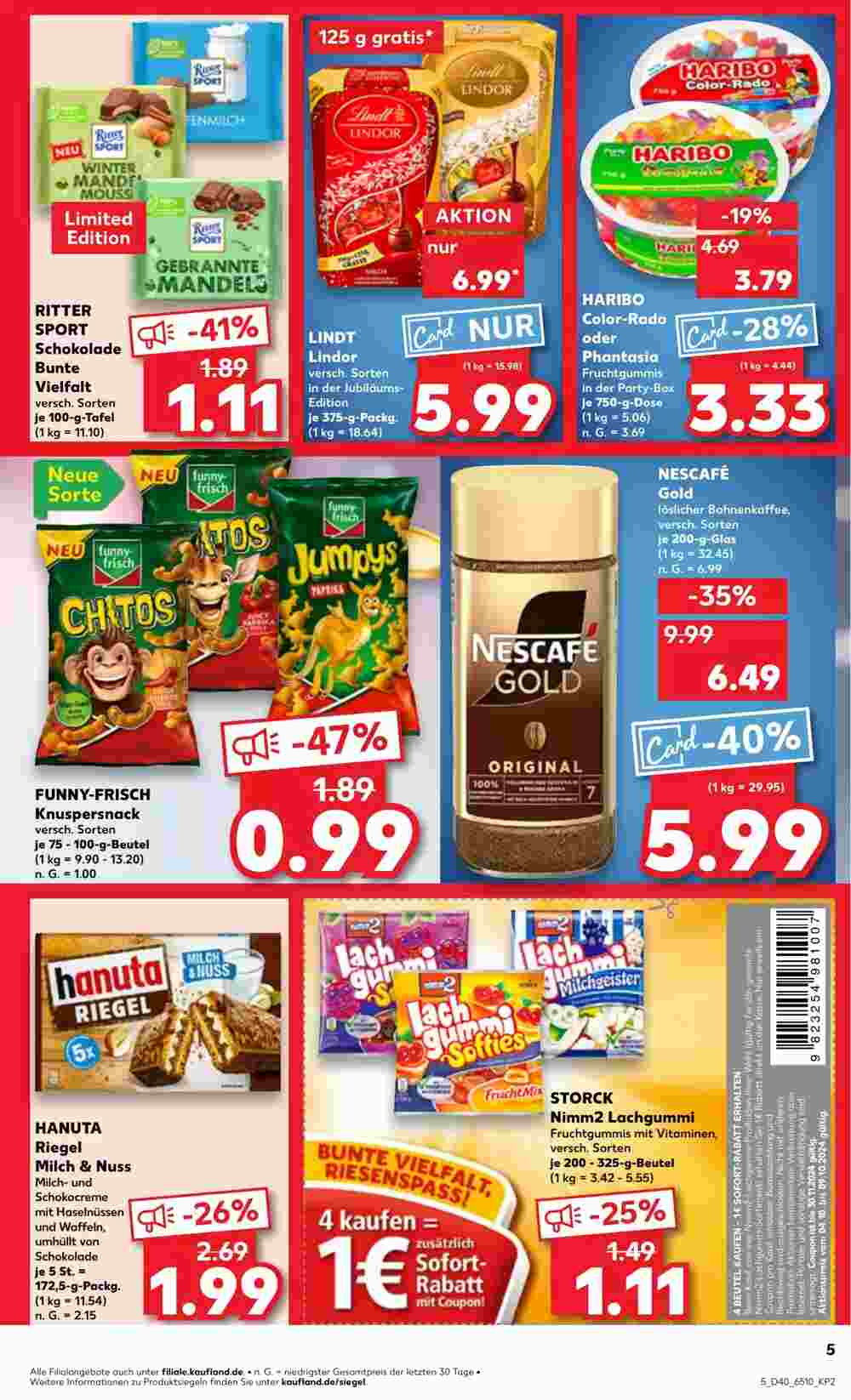 Kaufland Prospekt (ab 04.10.2024) zum Blättern - Seite 5