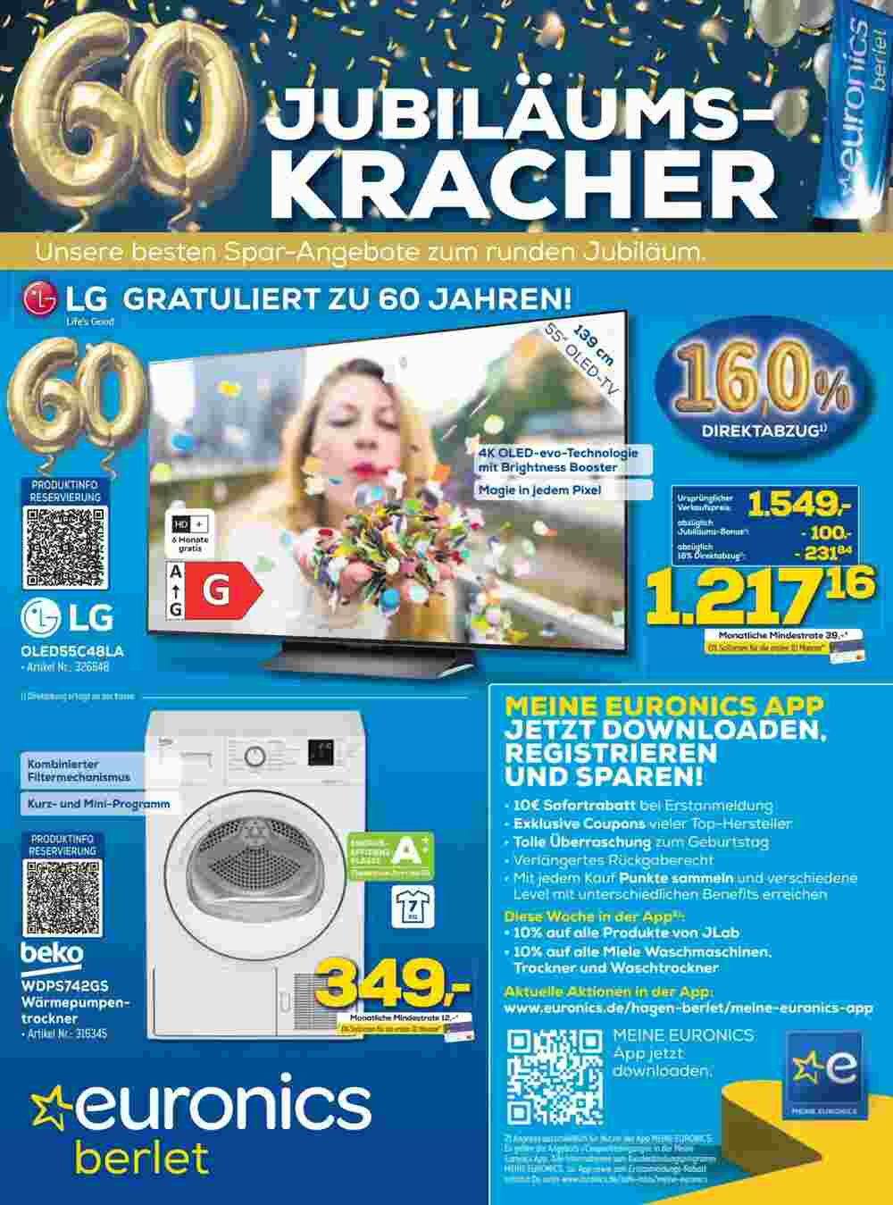 Euronics Prospekt (ab 05.10.2024) zum Blättern - Seite 1