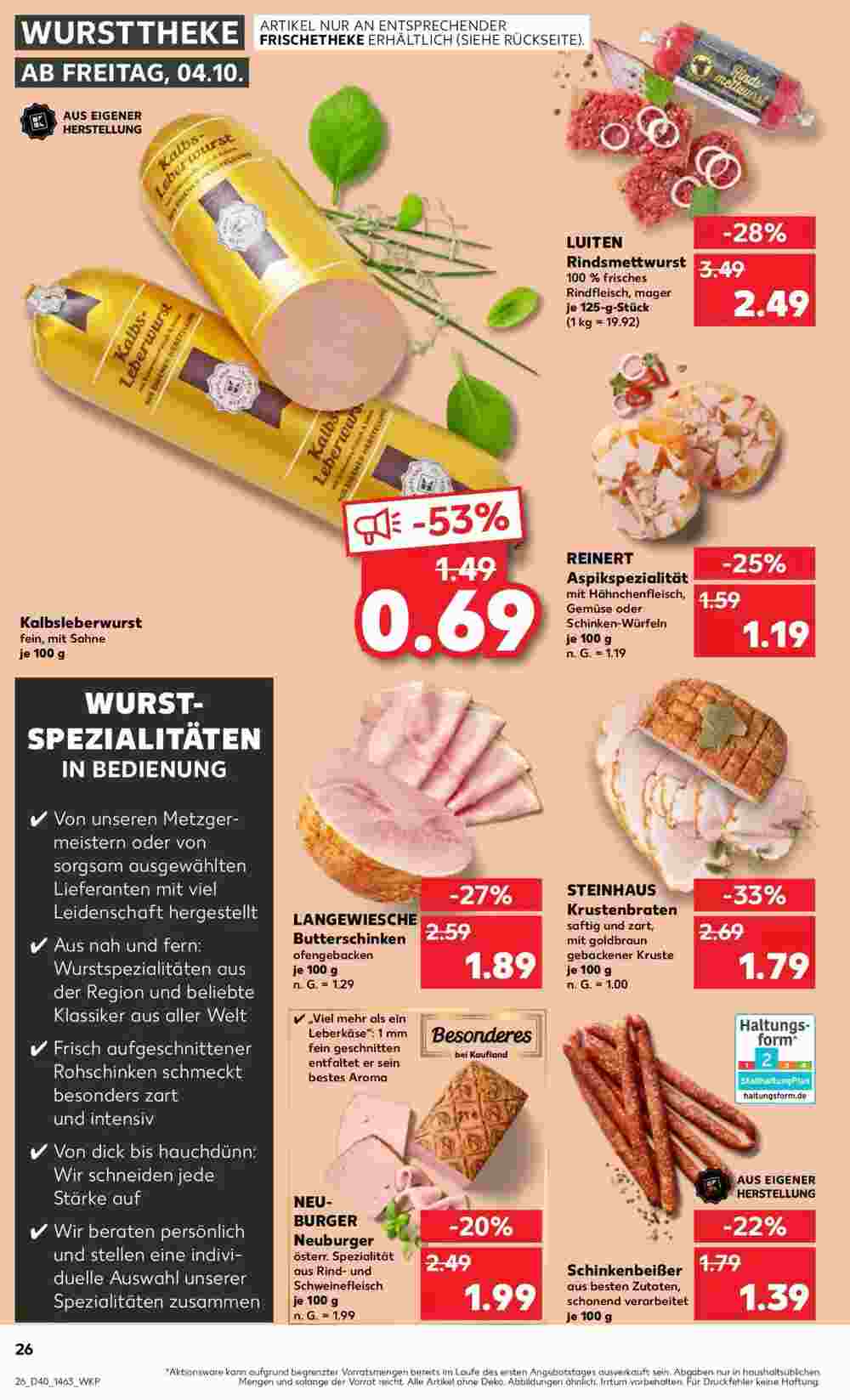 Kaufland Prospekt (ab 06.10.2024) zum Blättern - Seite 39