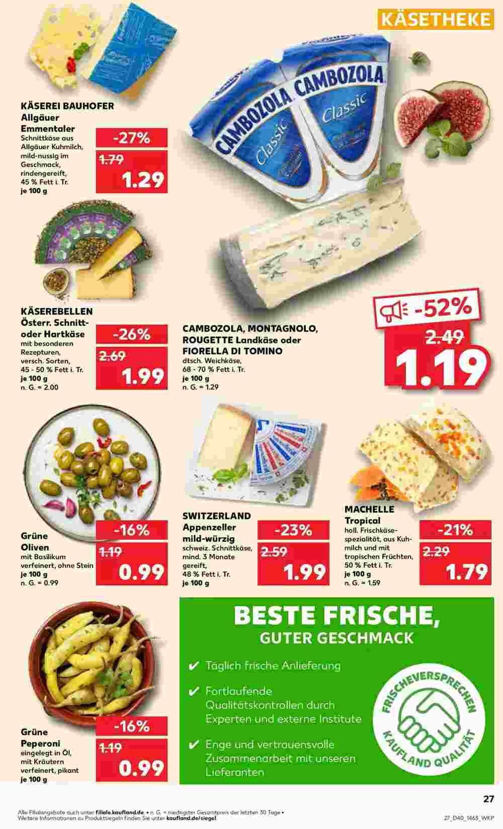 Kaufland Prospekt (ab 06.10.2024) zum Blättern - Seite 40